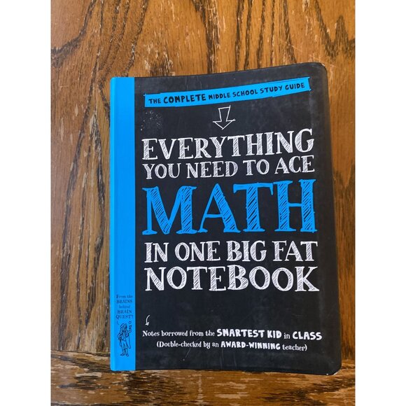 Everything You Need To Ace Math In One Big Fat Notebook - Picture 1 of 6